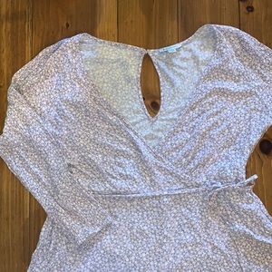 Purple daisy AE Romper XL